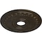 Ekena Millwork Munich Ceiling Medallion (Canopies up to 5 5/8"), 17 1/2"OD x 3 5/8"ID x 1"P, Stone Hearth Crackle CM17MUSHC - alternate 2